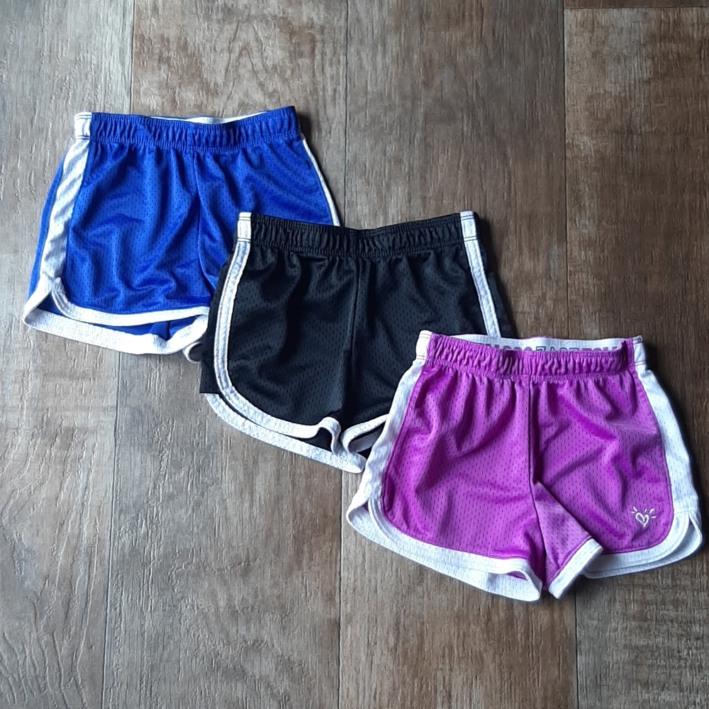 Girls Justice Shorts Set of 3 Size 7